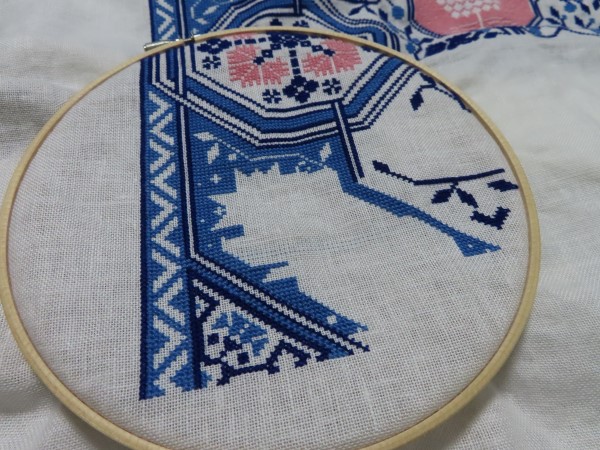 Modern Folk Embroidery（SAL2021）11 | くるみおれんじ