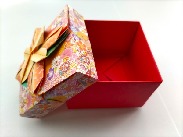 トーヨー 折り紙 和箱 四角箱